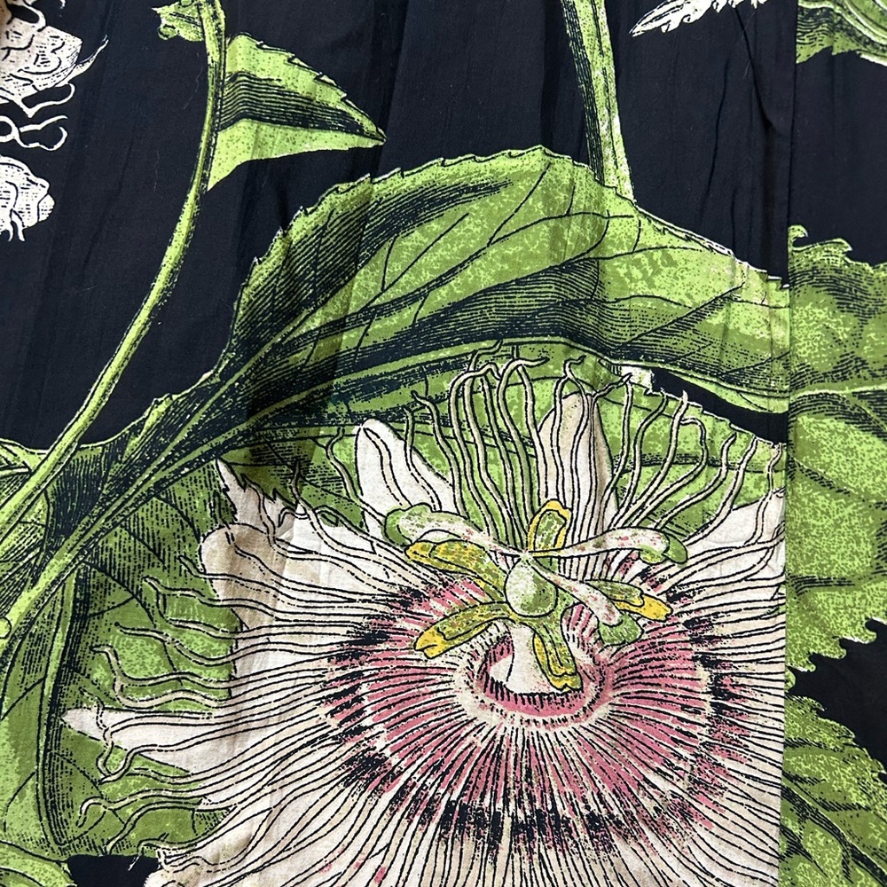 One Hundred Stars Passion Flower Robe Dress
